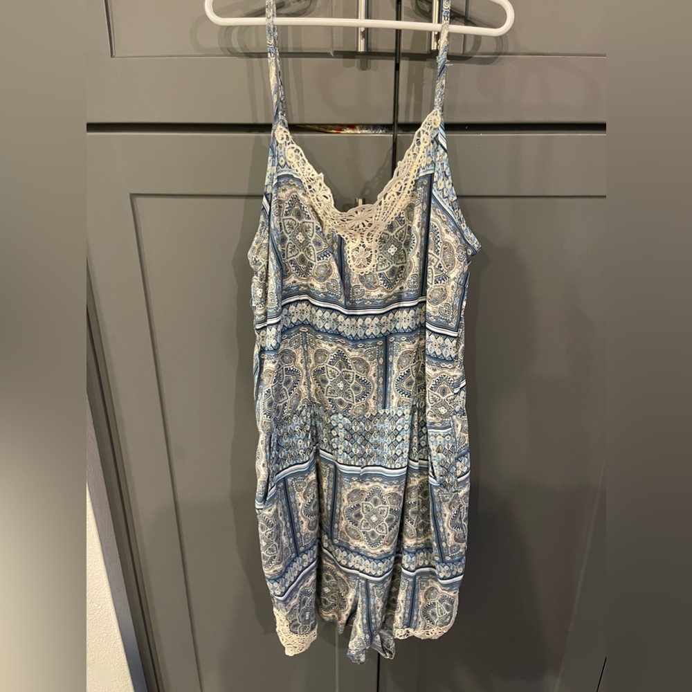 Patterned Romper - image 1